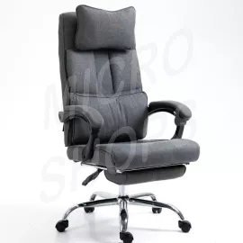 Fabric Art Office Chair with footrest