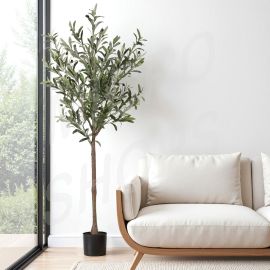 Artiss 155cm Artificial Olive Tree Faux Trees Indoor Decor Artificial Plants Lifelike Plant