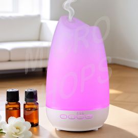  Devanti Ultrasonic Essential Oil Aroma Diffuser Aromatherapy Cool Mist Humidifier w/ LED Light 300ml