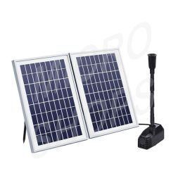 Gardeon Solar Pond Pump Submersible Water Fountain Kit with 2 Panels 1600L/H