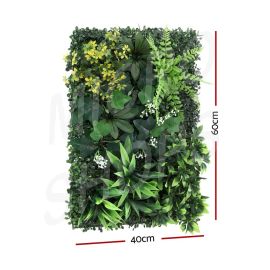 Gardeon 4PCS Artificial Plant Wall Panels 40X60CM Boxwood Panel Backyard Hedge Grass Backdrop Green Decor