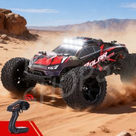 Keezi Kids Remote Control Car Off-Road Truck with Lights Electric Vehicle Toys