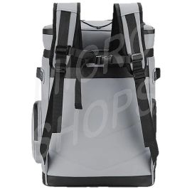 30L Camping Insulated Backpack Hot Cold Storage Gray