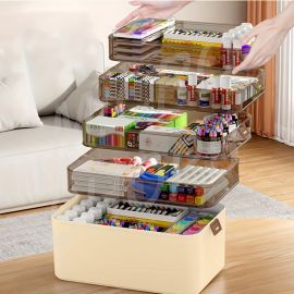 5-Layer Craft & Sewing Tool Storage Box