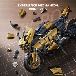 Mechanical Motorcycle Building Blocks
