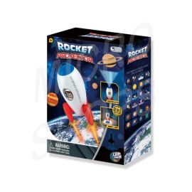 Rocket Projector Night Light Kids STEM Toy - Outer Space Planet