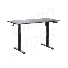 120 x 60cm Electric Standing Desk Height Adjustable Motorised Electric Sit Stand in Black