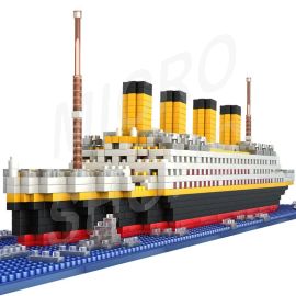 NNEOBA Titanic Ship Toy with LED Light