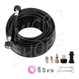 Giantz Pressure Washer Hose 30M 5800PSI Power Replacement Extension 1/4'' Quick Connect
