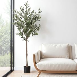 Artiss 155cm Artificial Olive Tree Faux Trees Indoor Decor Artificial Plants Lifelike Plant