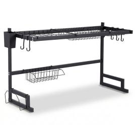 Cefito Dish Drying Rack for Kitchen Storage Organisation Kitchen Sink Organiser Dish Drainer