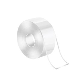 Double Sided Nano Tape Transparent Reusable Adhesive Gel Grip for Home Office - 3cm*1m*1mm (1 Unit)