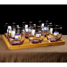 Salto Old Fashioned Tumbler Set - Ice Pink