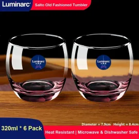 Salto Old Fashioned Tumbler Set - Ice Pink