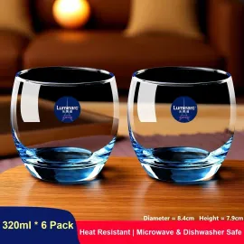 Salto Old Fashioned Tumbler 6pcs Set - Ice Blue